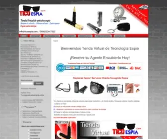 Ticoespia.com(Bienvenidos) Screenshot