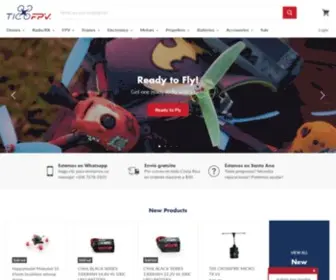 Ticofpv.com(The largest FPV store in Costa Rica) Screenshot