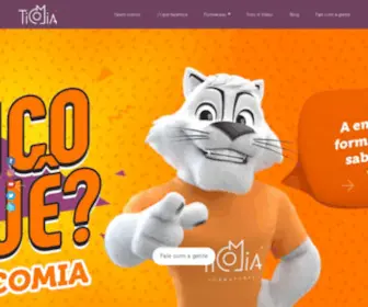 Ticomia.com.br(Festas inesquecíveis com entrega e inovação) Screenshot