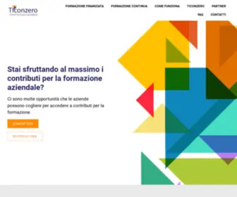 Ticonzero.it(Ente di Formazione accreditato) Screenshot