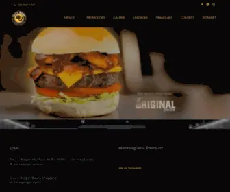 Ticosburger.com.br(Tico's Burger) Screenshot