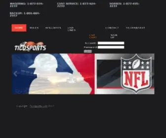 Ticosports.com Screenshot