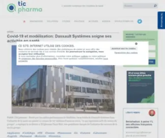 TicPharma.com(TIC Pharma) Screenshot