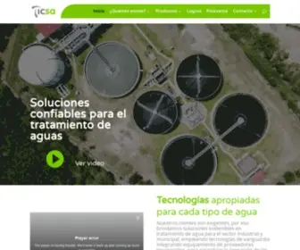 Ticsa.com.mx(TICSA Grupo EPM) Screenshot