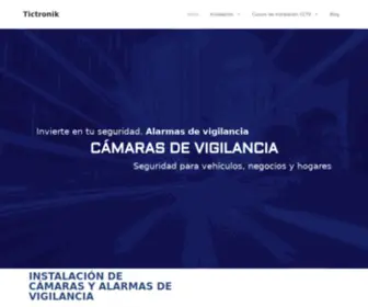 Tictronik.com(Instalación de cámaras de seguridad) Screenshot