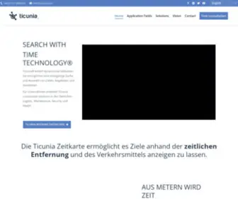 Ticunia.com(The Time Map) Screenshot