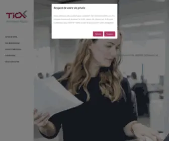 Ticx.fr(Digitalisation des entreprises) Screenshot