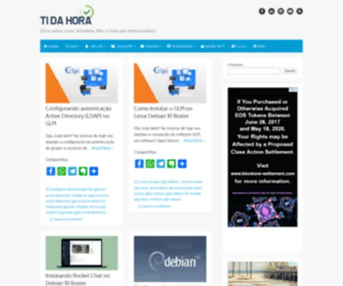 Tidahora.com.br(Tidahora) Screenshot