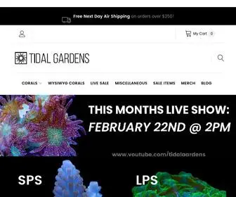 Tidalgardens.com(Tidal Gardens) Screenshot