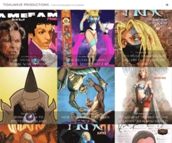 Tidalwavecomics.com(Tidalwavecomics) Screenshot