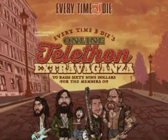 Tidathon.com(Every Time I Die) Screenshot