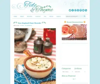 Tideandthyme.com(Tide & Thyme) Screenshot