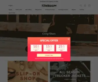 Tideboom.com(Tideboom) Screenshot