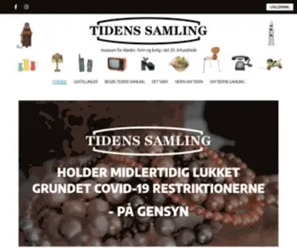 Tidenssamling.dk(Museet Tidens Samling) Screenshot