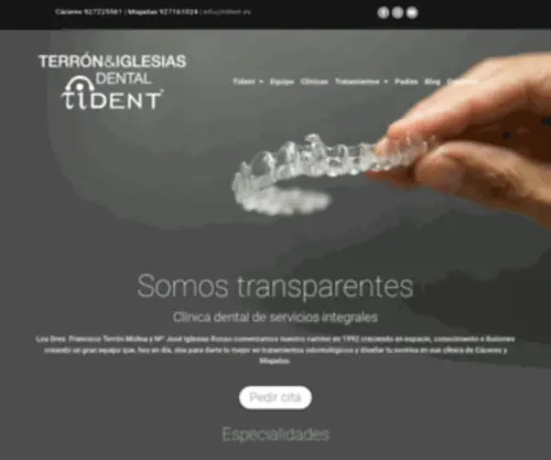 Tident.es(Terrón&Iglesias Dental Tident) Screenshot