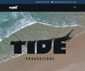 Tideproductions.com.au(Engaging Video) Screenshot