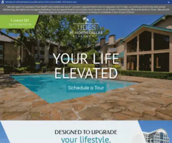 Tidesatnorthdallas.com(Tides at North Dallas) Screenshot