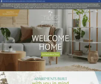 Tidesatvalleyranch.com(Tides at Valley Ranch) Screenshot