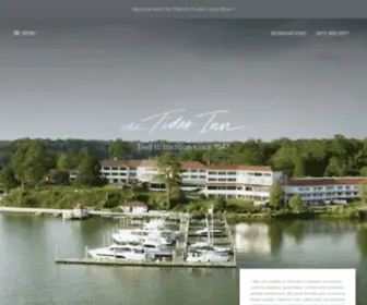 Tidesinn.com(The Tides Inn) Screenshot