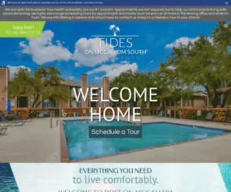 Tidesonmccallumsouth.com(Tides on McCallum South) Screenshot