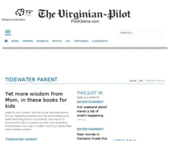 Tidewaterparent.com(Tidewater Parent) Screenshot