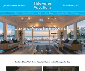 Tidewatervacations.com(Tidewater Vacations) Screenshot