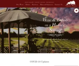 Tidewaterwinery.com(Tidewater Winery) Screenshot