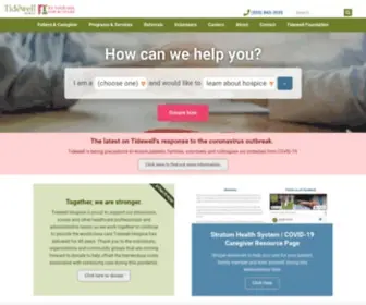 Tidewellhospice.org(Tidewell Hospice) Screenshot