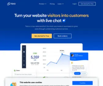 Tidio.com(Accelerate Your Growth With #1 AI Customer Service) Screenshot