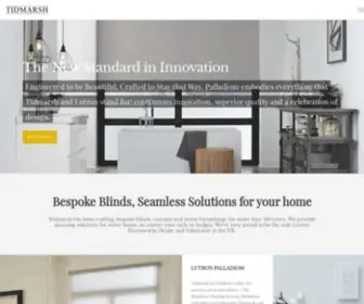 Tidmarsh.co.uk(Bespoke Blinds by Tidmarsh) Screenshot