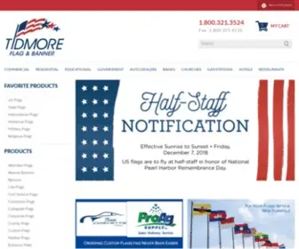 Tidmoreflags.com(American Flag Company Aberdeen SD) Screenshot