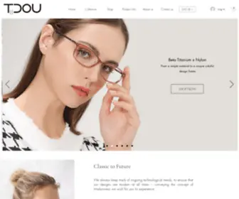 Tidoueyewear.com(Tidou Eyewear) Screenshot