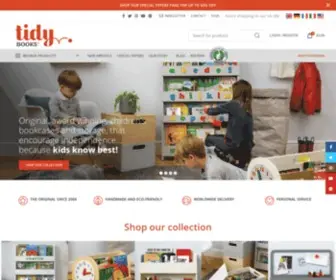 Tidy-Books.co.uk(Tidy Books Original Children's Bookcases and Storage) Screenshot