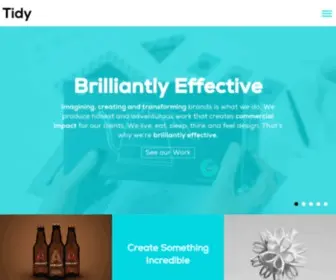 Tidy.studio(Full-service creative agency based in Cardiff, Wales) Screenshot