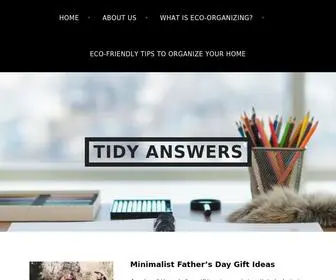 Tidyanswers.com(Tidy Answers) Screenshot