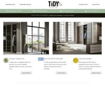 Tidybedrooms.co.uk(Bespoke fitted & free) Screenshot