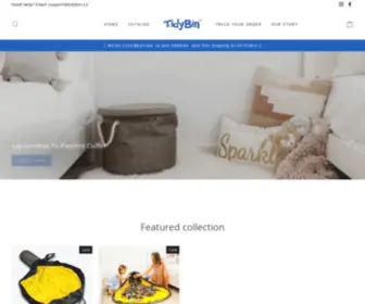 Tidybin.co(Create an Ecommerce Website and Sell Online) Screenshot