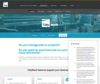 Tidywork.com(TidyWork: Plan and Deliver) Screenshot