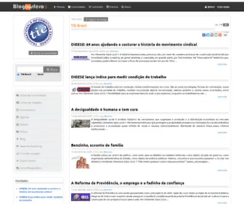 Tie-Brasil.com.br(TIE-Brasil - TIE-Brasil) Screenshot