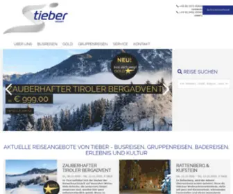 Tieber.at(Tieber Reisen) Screenshot