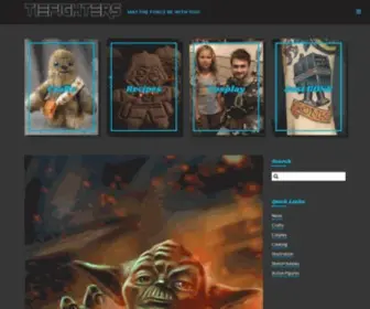 Tiefighters.com(Star wars) Screenshot