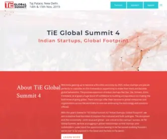Tieglobalsummit.org(TiE Global Summit 2019) Screenshot