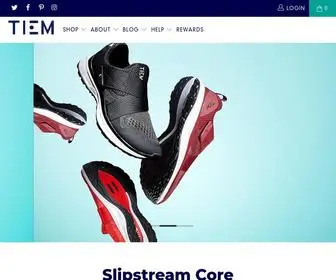Tiemathletic.com(Footwear for the Modern Athlete) Screenshot