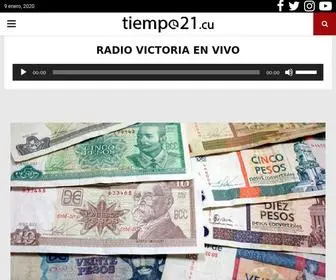 Tiempo21.cu(Portada) Screenshot