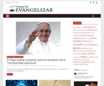 Tiempodeevangelizar.org(Tiempo de Evangelizar) Screenshot