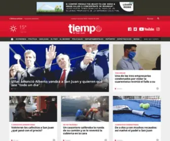 Tiempodesanjuan.com(Tiempo de San Juan) Screenshot