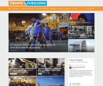 Tiempofueguino.com.ar(Tiempo Fueguino) Screenshot