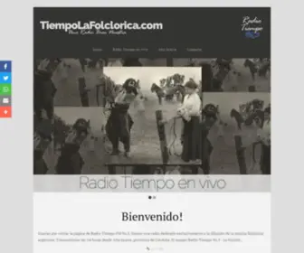 Tiempolafolclorica.com(Radio Tiempo FM 96.3) Screenshot