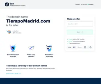 Tiempomadrid.com(Just another WordPress site) Screenshot