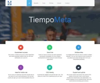 Tiempometa.com(Tiempo Meta) Screenshot